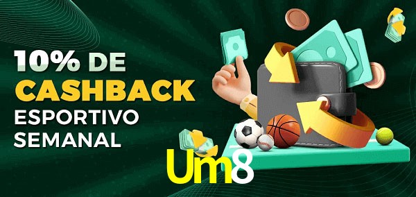 10% de bônus de cashback na Um8